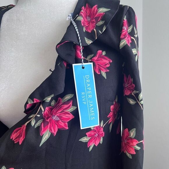 Draper James floral wrap dress size XS NWT - Picture 6 of 6
